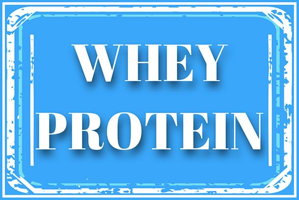 Proteína de suero de leche o proteína whey