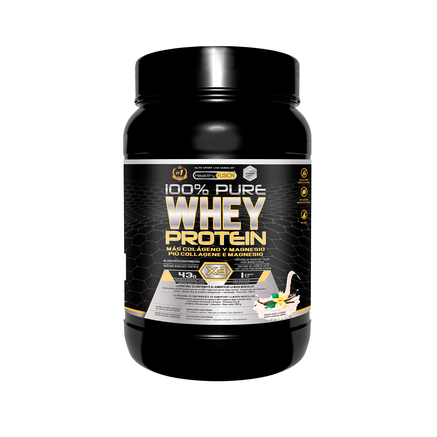 CONPROTEINAS | Mejora tus entrenamientos con 100% Pure Whey Protein X3, la mejor proteína de suero del mercado